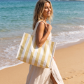 Carryall Beach Bag - Butternut — hero shot