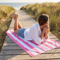 Cabana Beach Towel - Phi Phi Pink — hero shot