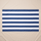 Cabana Beach Towel - Whitsunday Blue — front shot