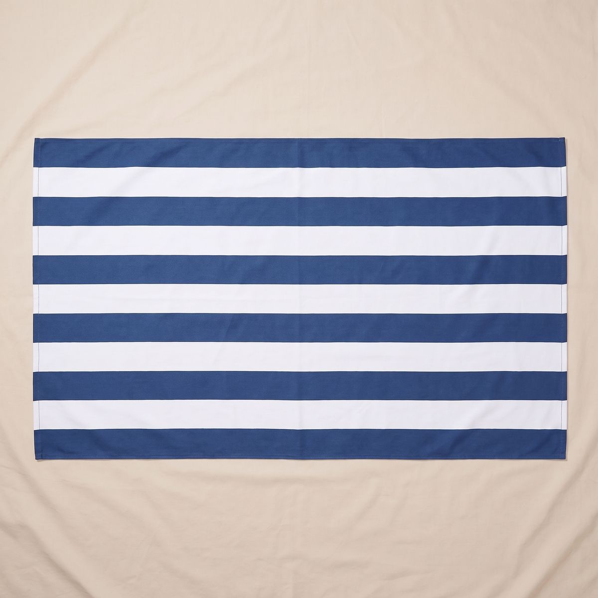 Cabana Beach Towel - Whitsunday Blue — front shot