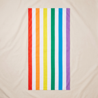 Summer Beach Towel - Rainbow Skies — front shot