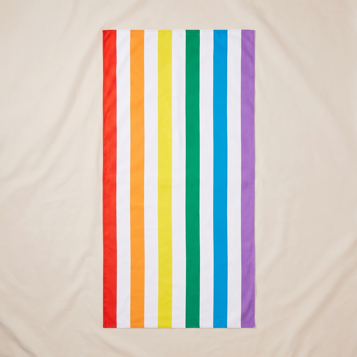 Summer Beach Towel - Rainbow Skies — front shot