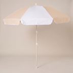 Compact Beach Umbrella - Butternut — front shot
