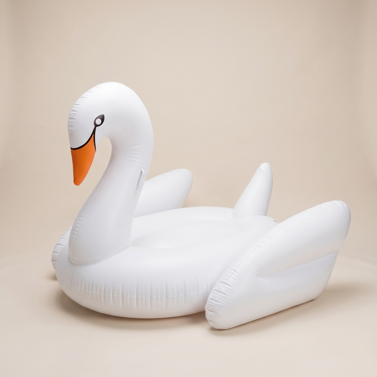 Swan Pool Float — front shot