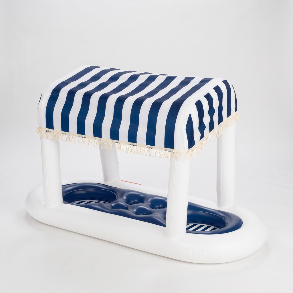 Floating Cabana Bar - Navy — front shot