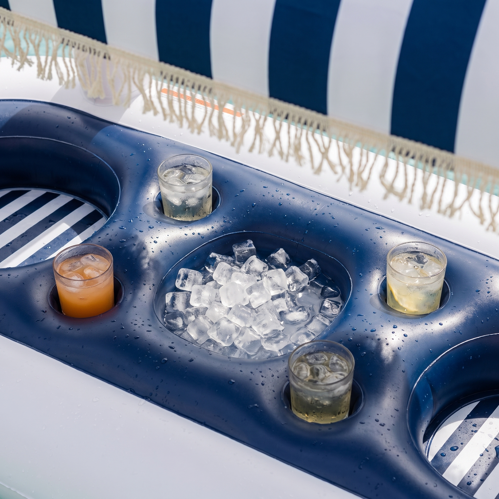 Floating Cabana Bar - Navy — detail shot