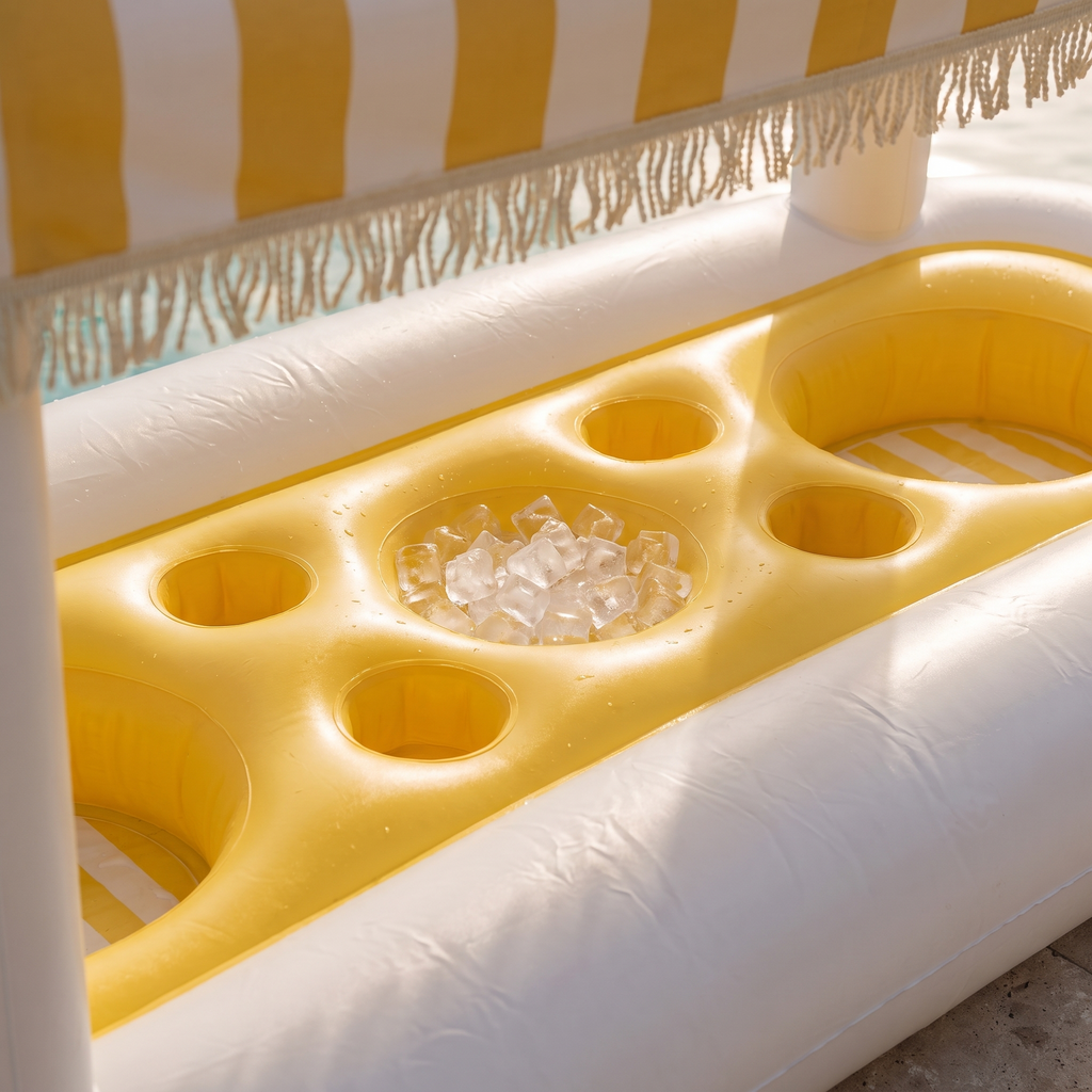 Floating Cabana Bar — detail shot