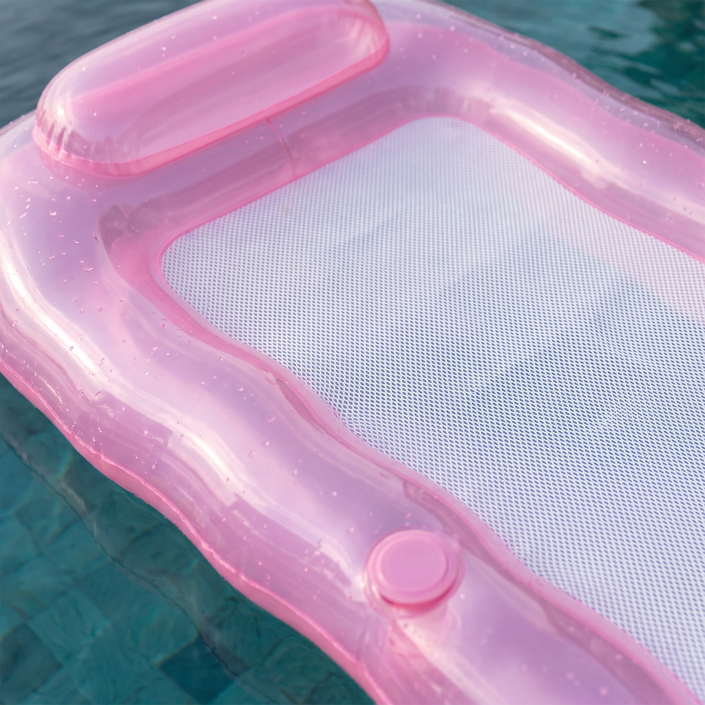 Mesh Lounger Float — detail shot