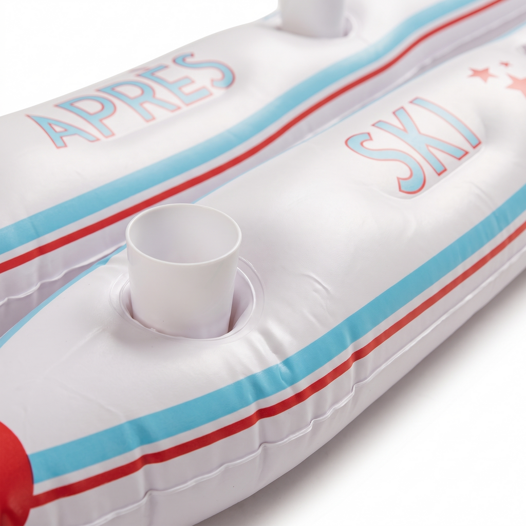 Inflatable ShotSki — detail shot