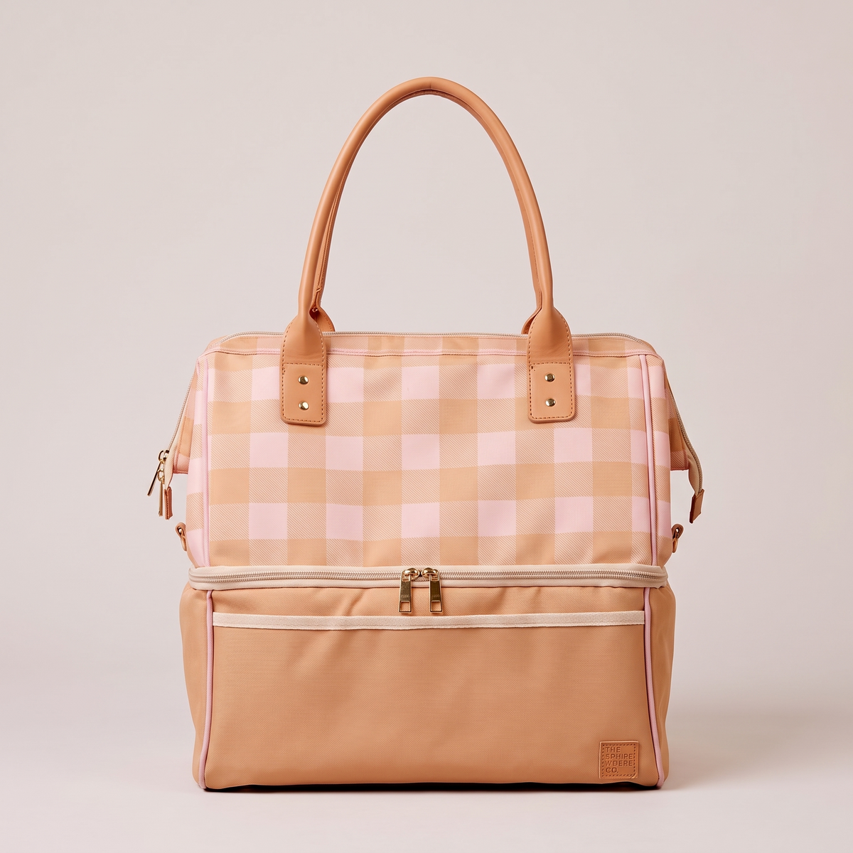The Picnic Cooler Bag - Rose All Day — front shot