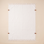 The Beach Blanket - Antique White — front shot