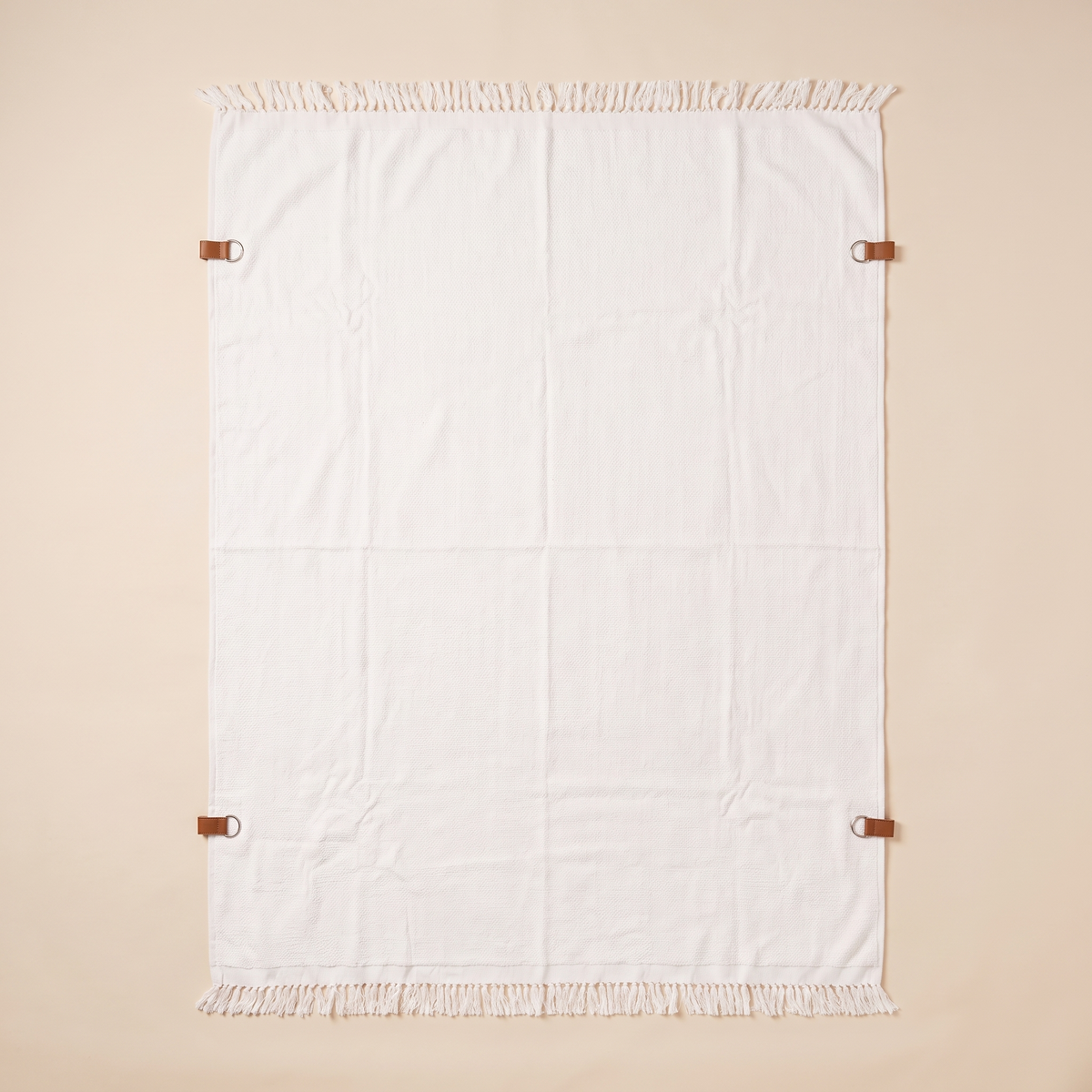 The Beach Blanket - Antique White — front shot