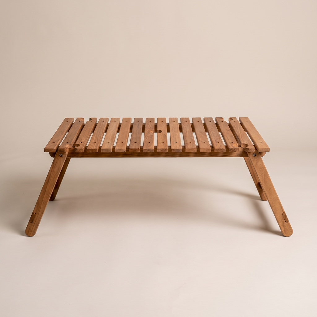 The Folding Picnic Table — front shot