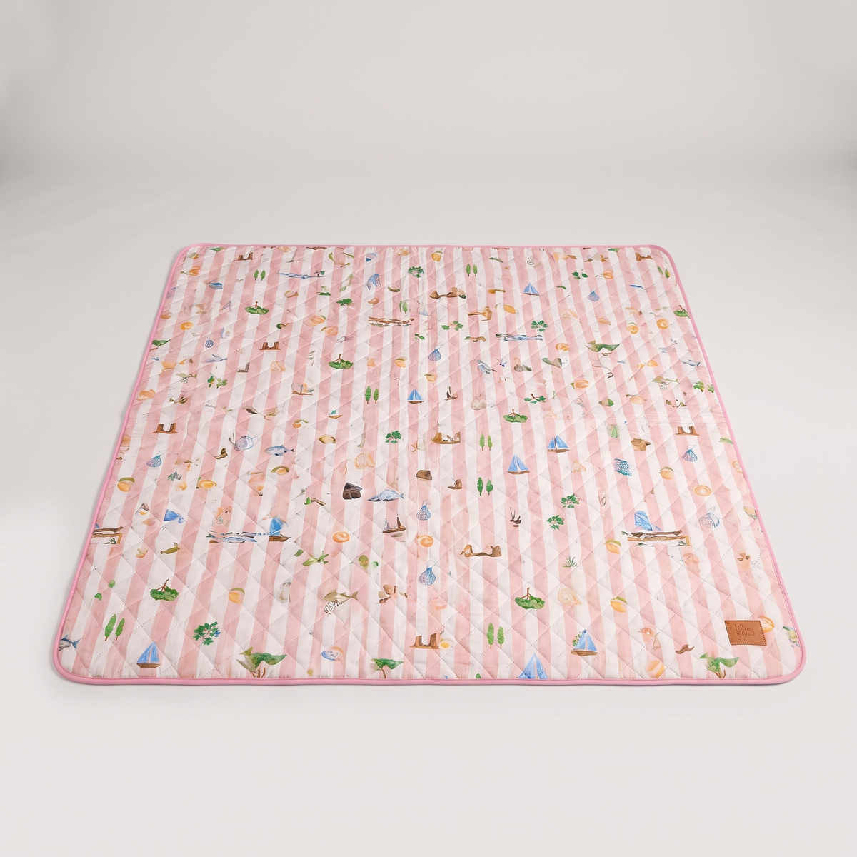 The Gatherer XL Picnic Rug - Boat Days — front shot