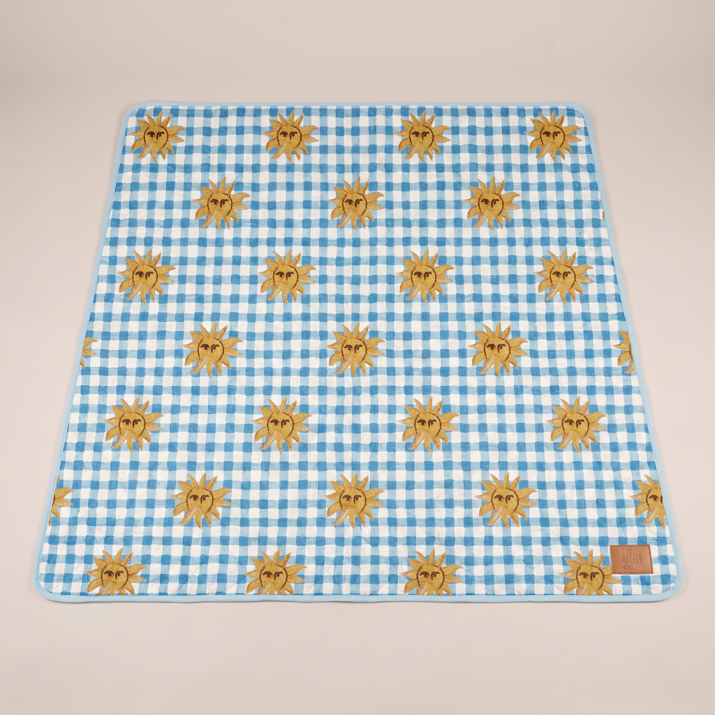The Gatherer XL Picnic Rug - Sundazed — front shot