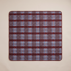 The Gatherer Luxe Picnic Rug - Mulberry — front shot