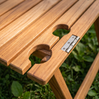 The Folding Picnic Table — detail shot