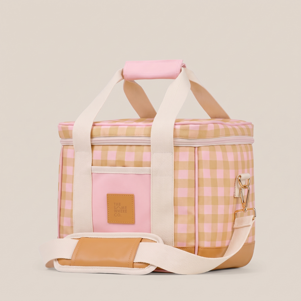 The Day Trip Cooler Bag - Rose All Day — front shot