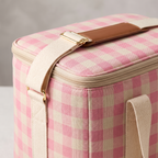 The Day Trip Cooler Bag - Rose All Day — detail shot