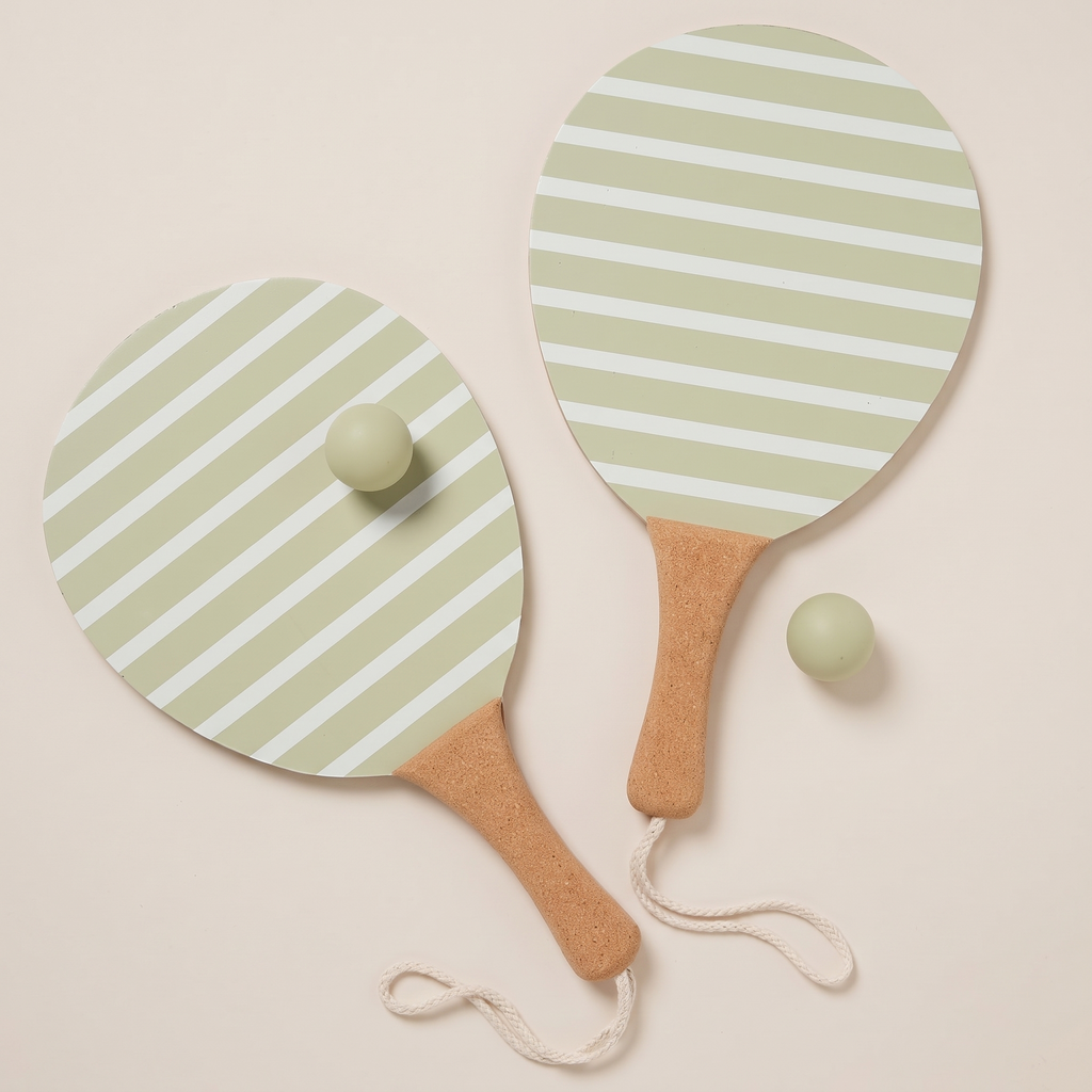 Vintage Beach Paddles — front shot