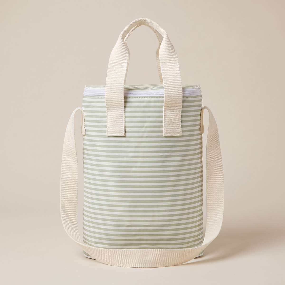 Light Cooler Drinks Bag - Sea Sage — front shot