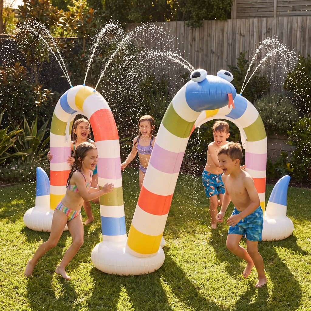 Giant Inflatable Snake Sprinkler - Into the Wild — hero shot