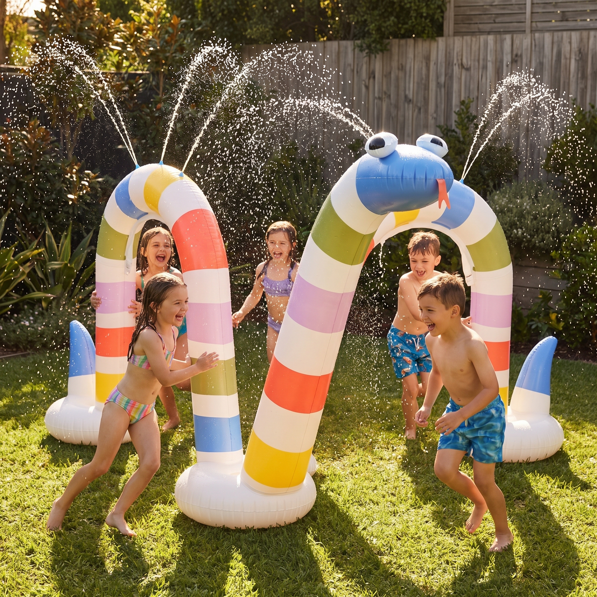 Giant Inflatable Snake Sprinkler - Into the Wild — hero shot