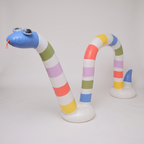 Giant Inflatable Snake Sprinkler - Into the Wild — front shot
