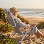 Deluxe Beach Chair - Resort Coastal — hero shot
