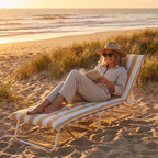 Reclining Beach Chair - Mango Bay — hero shot
