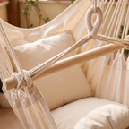 Hammock Swing Chair - Cream — detail shot