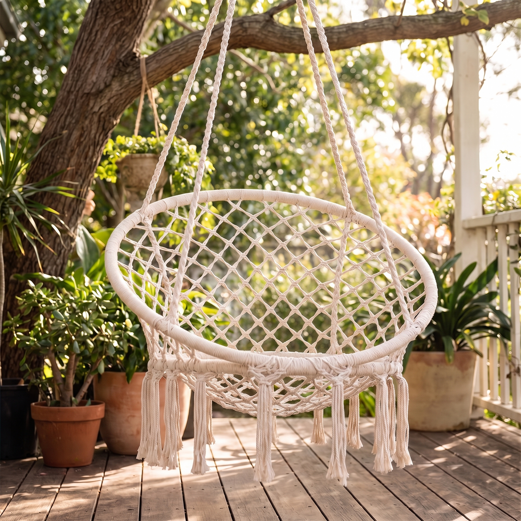 Kids Nest Swing / Hammock Chair — angle shot