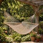 Gardeon Outdoor Hammock Bed / Chair - Mesh - 2 Person — angle shot